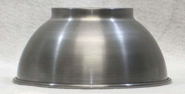 BEADED BOWL 5.1" X 9.87" X 4.62" 20 GA CRS 13/32" C.H.