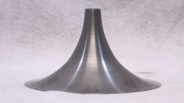 FUNNEL .75" X 7" X  3.9"  20 GA CRS 13/32" C.H.