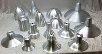 Spun Shades, Pendants, Cups, Socket/Torchiere Cups & Shade Caps