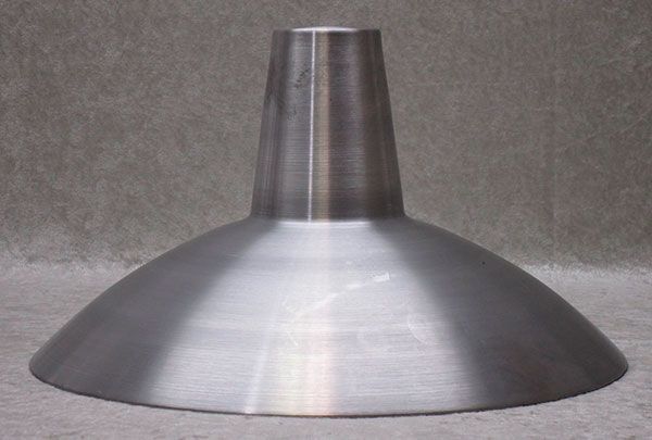 Large Funnel Shade 2 1/8″ X 12 1/2″ X 6 7/8″ 20 GA CRS