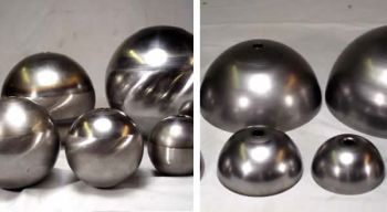 Hollow Balls & Half Balls Spun - Spheres & Hemispheres