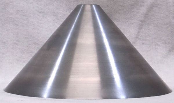 CONE 1 1/2" X 12" X 6 1/8"H  20 GA CRS 13/32" C.H.